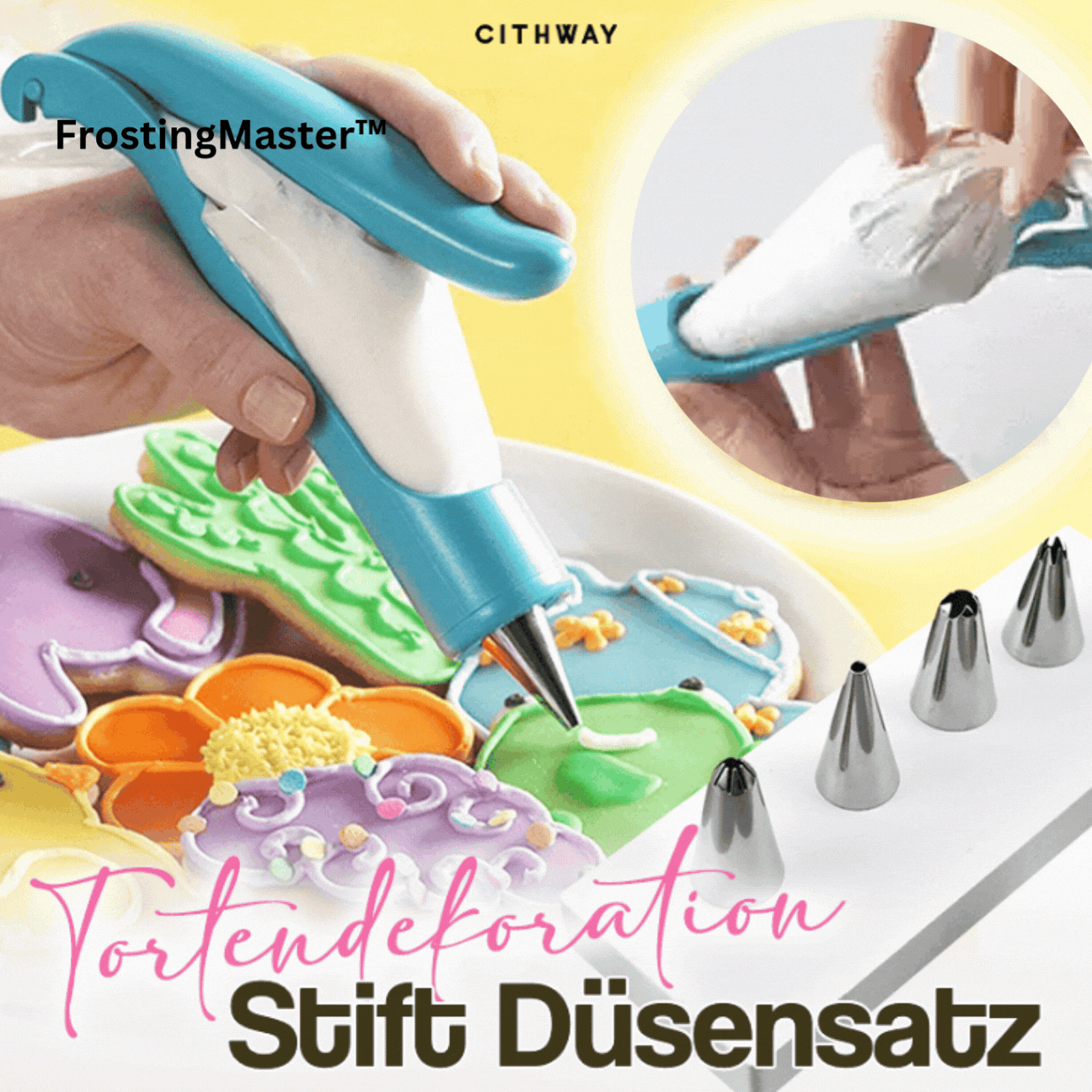 Easy Cake Decorating Sprayer Tool - Halri