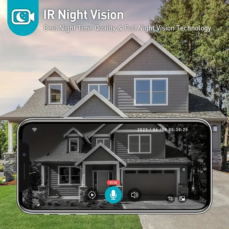 Smart Wi-Fi Security Doorbell Camera