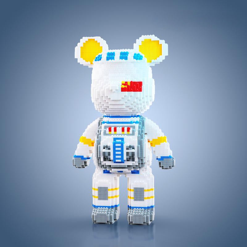 Fun DIY Block Bear Figurines Building Kit