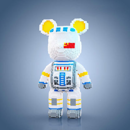 Fun DIY Block Bear Figurines Building Kit