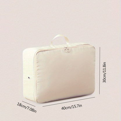 Spacious Double Zipper Pouch Organizer