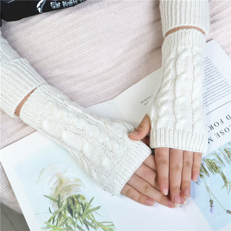 Warm Winter Knit Gloves