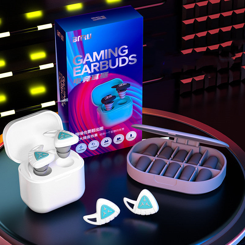 Soft Silicone Ear Plugs with Extra Foam Tips - Halri