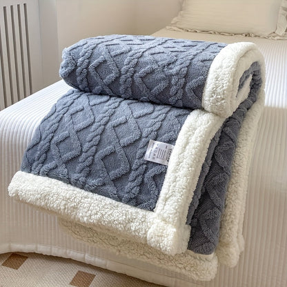 Cozy Plush Throw Blanket for Home Decor