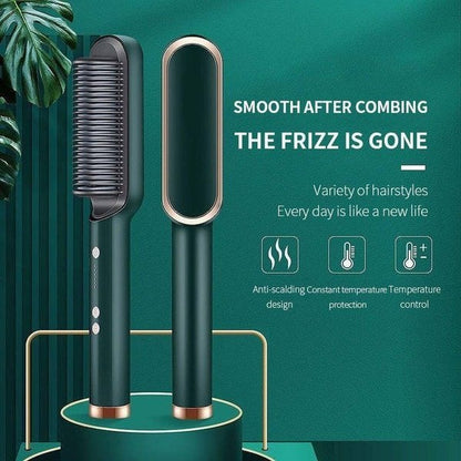 Ionic Hair Straightening Brush Comb