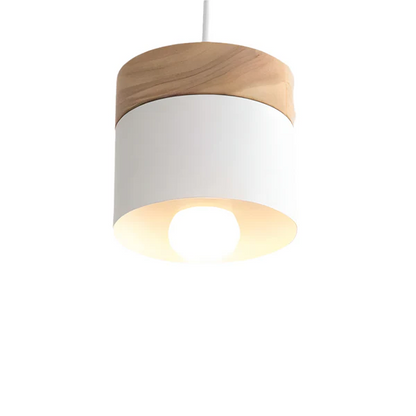 Kid's Room Wooden Hanging Lamp Reading Light - Halri