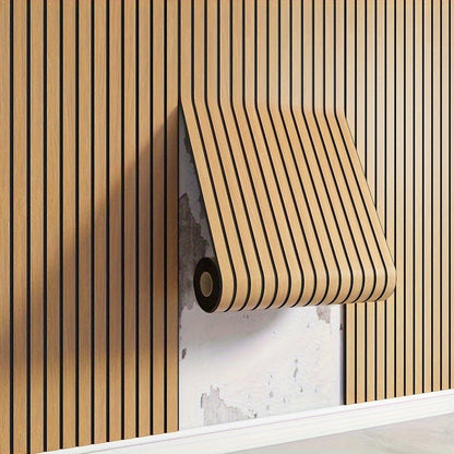 Decorative Wooden Wall Stickers with 3D Effect