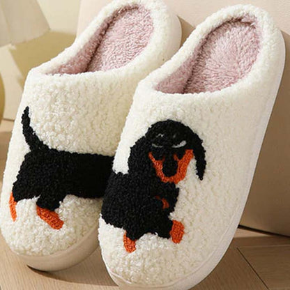 Soft Plush PawSnooze Slippers