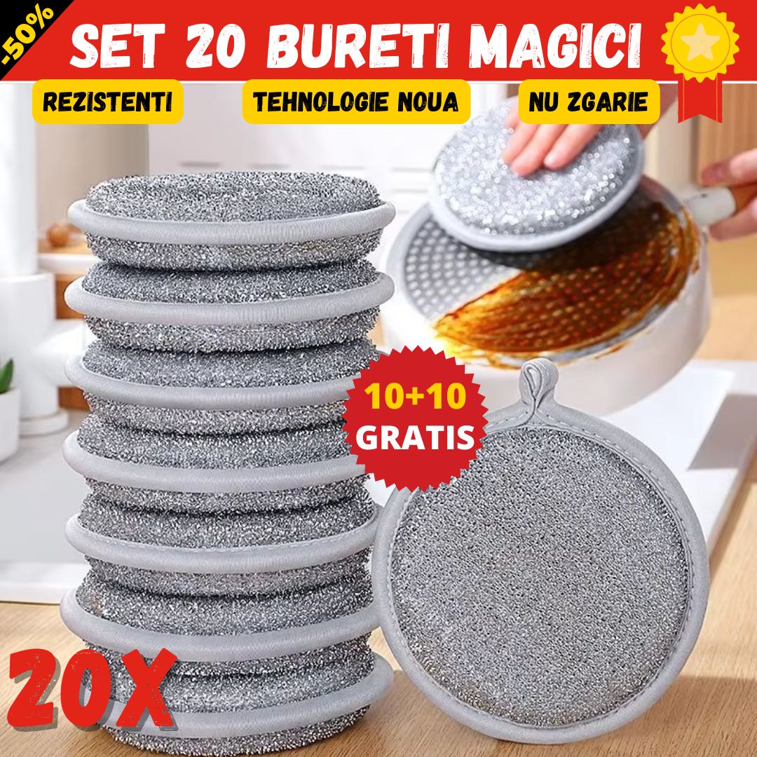 Easy Clean Cellulite Sponge Set - Halri