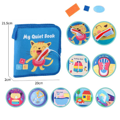 Sensory Baby Book - Interactive Touch & Feel