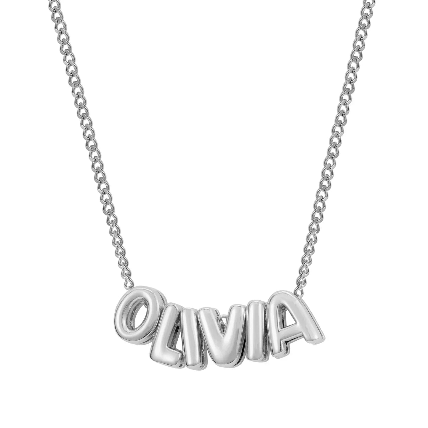 Delicate Personalized Name Plate Necklace