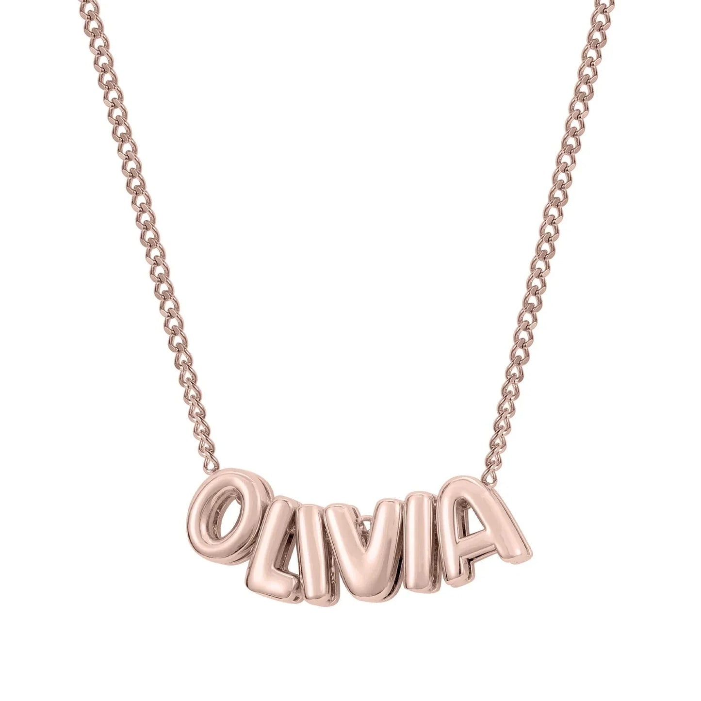 Delicate Personalized Name Plate Necklace