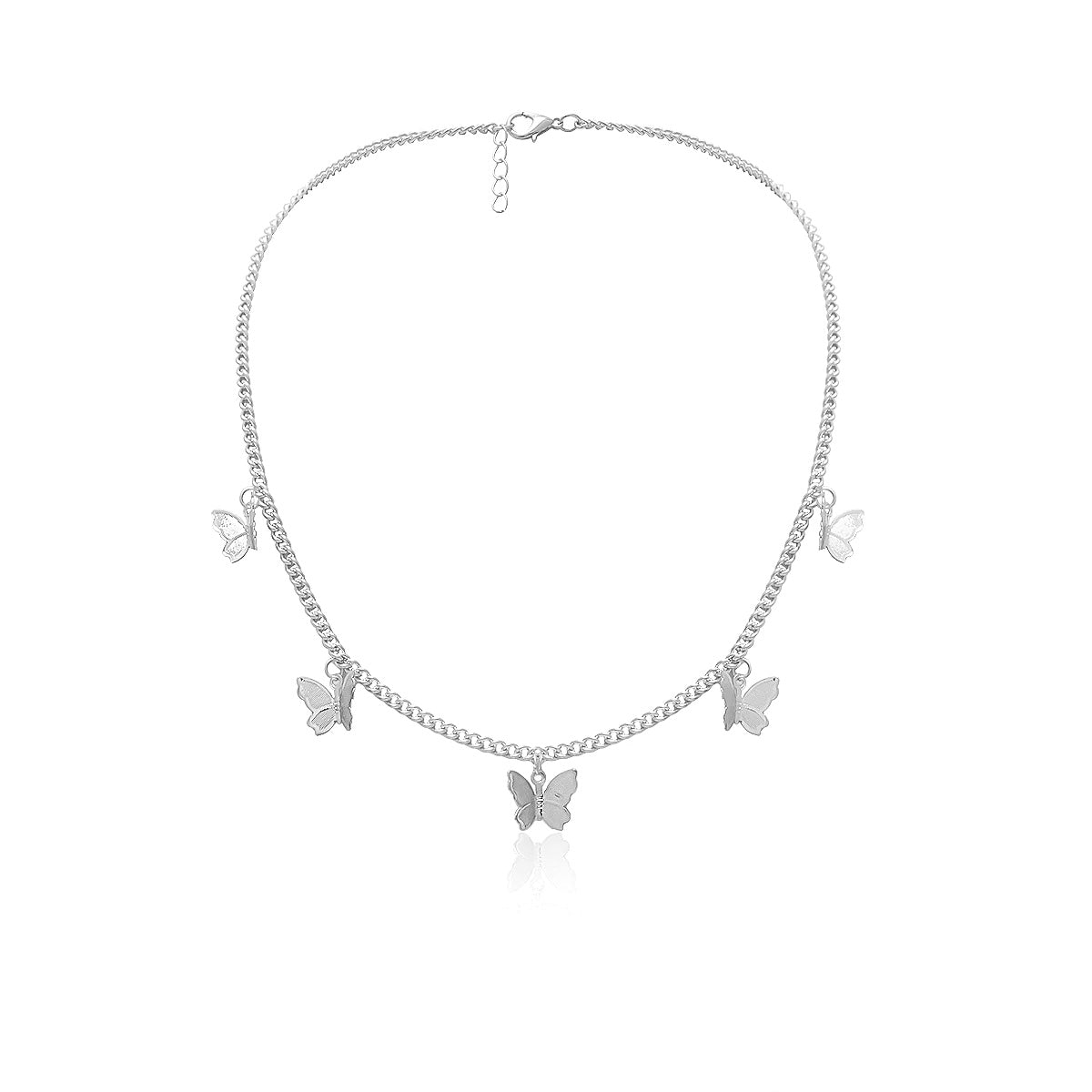 Delicate Wing Choker Necklace
