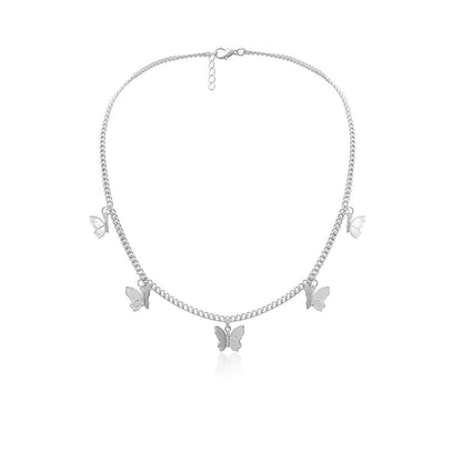 Delicate Wing Choker Necklace