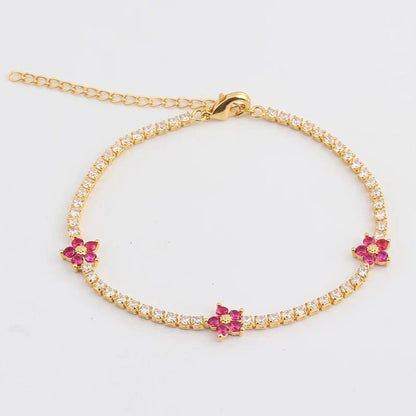 Delicate Floral Diamond Jewelry Set - Halri
