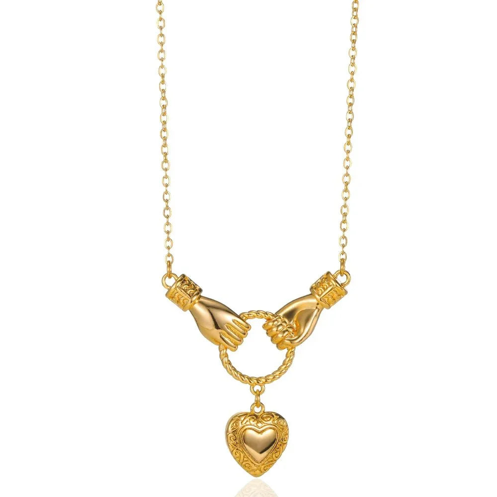 Delicate Heart Love Pendant Necklace - Halri