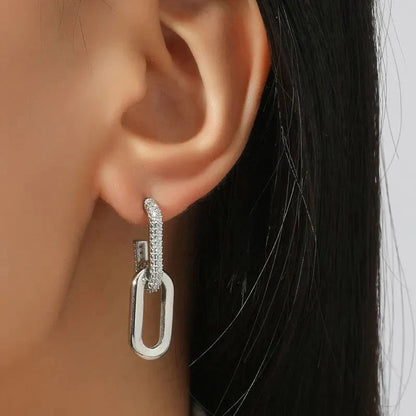 Delicate Circle Luxury Earrings
