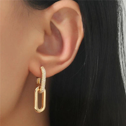 Delicate Circle Luxury Earrings - Halri