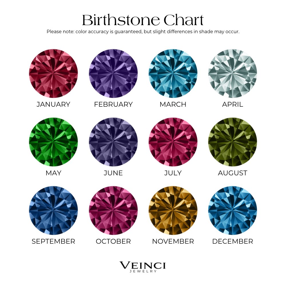 Delicate Birthstone Heart Pendant Necklace and Bangle - Halri