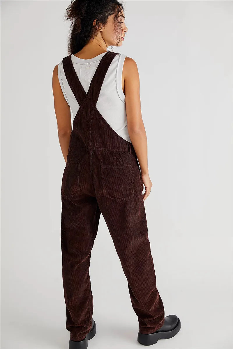 Classic Retro Denim Bib Overalls