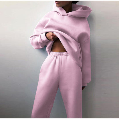Comfortable Plus Size Hoodie and Jogger Set for Women