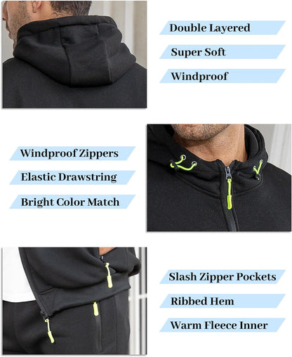 Soft Mens Athletic Jogger Suit