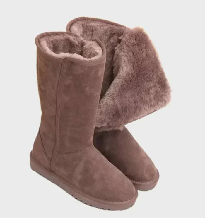 Warm Faux Fur Lined Womens Snow Boots