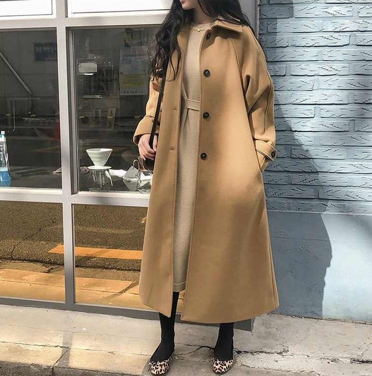 Fashionable Women's Winter Long Coat - Halri