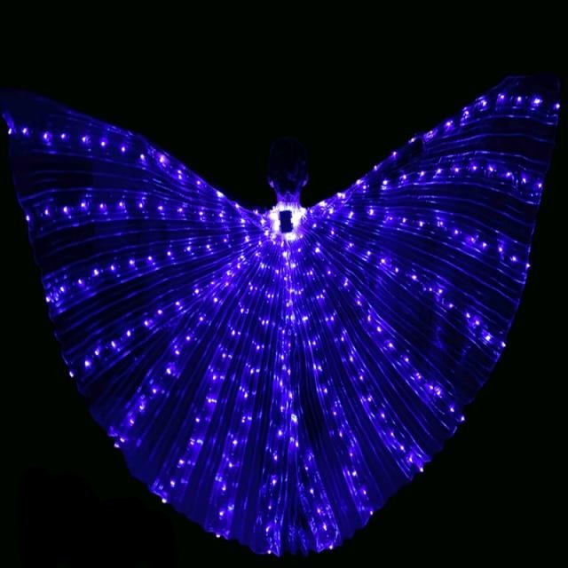 Colorful LED Dance Wings Costume