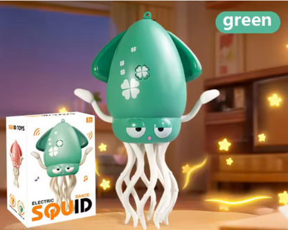 Colorful Ocean Squid Baby Toy
