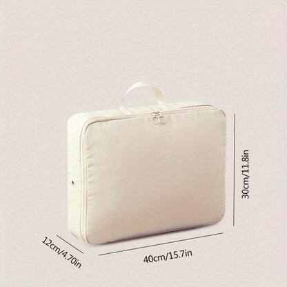 Spacious Double Zipper Pouch Organizer