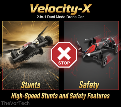 Remote Control Flying Car Toy for Kids