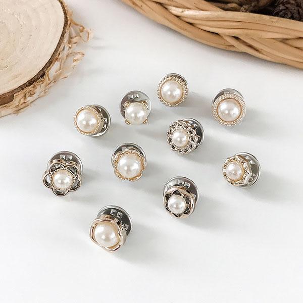 Easy Snap Fasteners - No Sew Button Set of 10