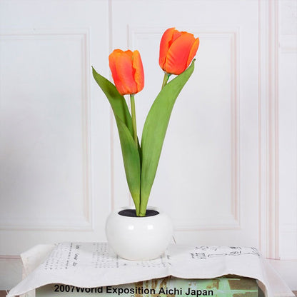 Stylish LED Floral Desk Lamp