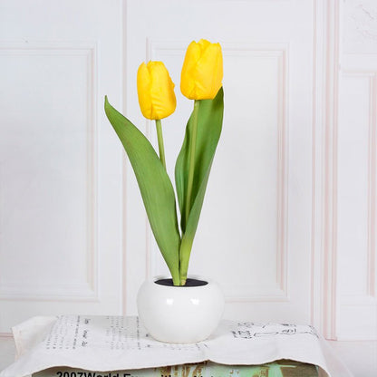 Stylish LED Floral Desk Lamp