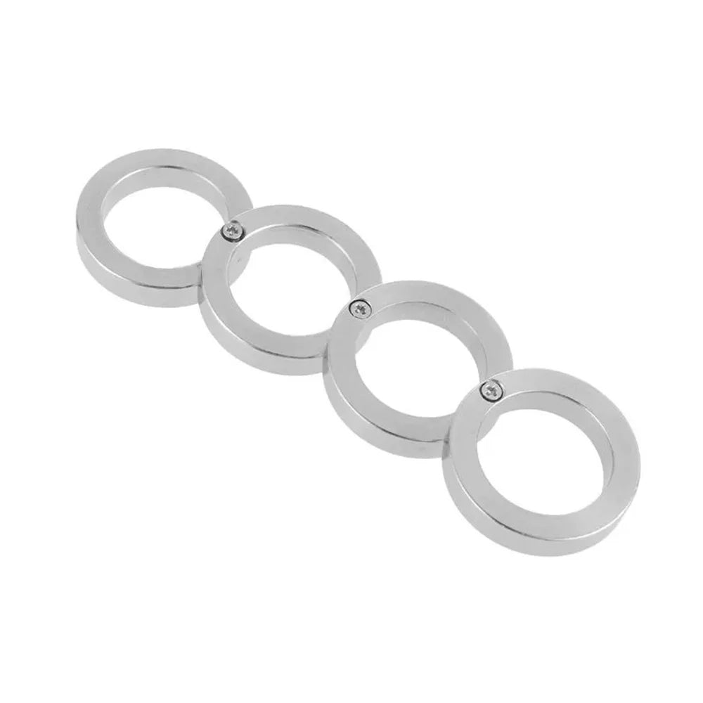 Strong Self Defense Ring with Metal Rotating Design - Halri