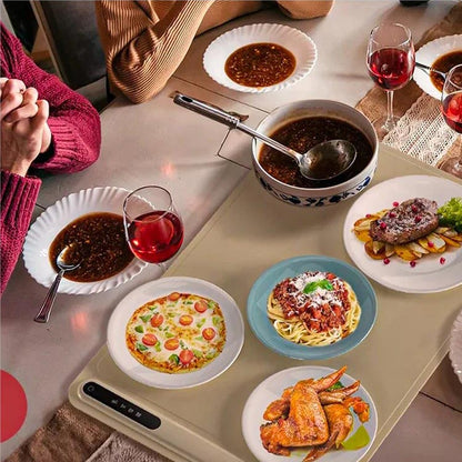 Heated Food Serving Tray