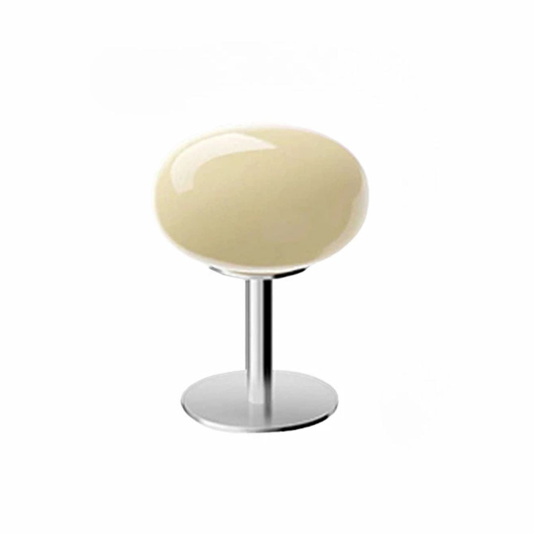 Stylish Glass Table Lamp with Warm LED Light