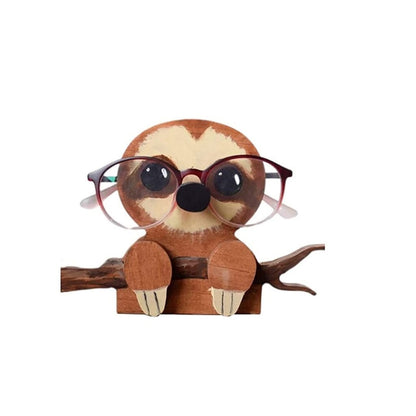 Fun Animal Wooden Eyeglass Holder