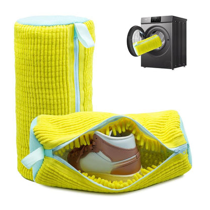 Soft Microfiber Shoe Wash Bag for Delicate Laundry Protection - Halri