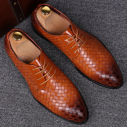 Classic Brown Leather Mens Boots