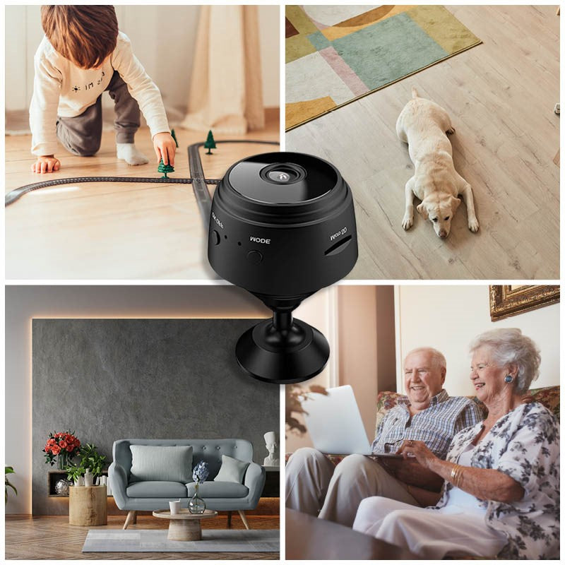 Compact Wireless HD 1080P Security Camera