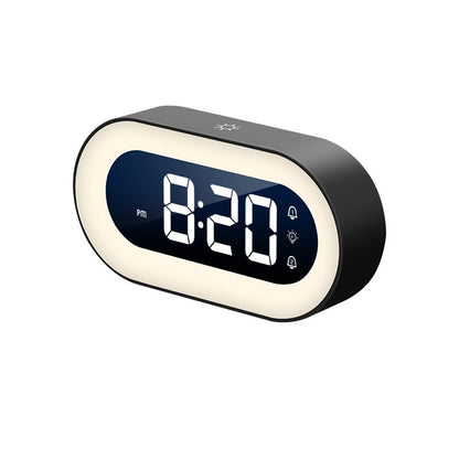 Compact LED Nightlight Alarm Clock