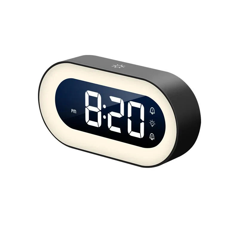 Wake Up Light LED Clock with Nightlight