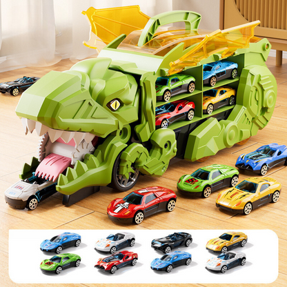 Fun Dino Morphing Car Toy Set