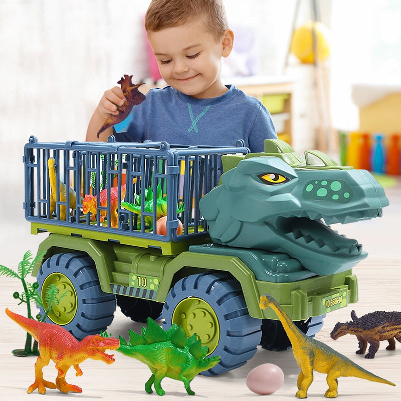 Fun Dino Adventure Play Set with Vehicles and Figures - Halri