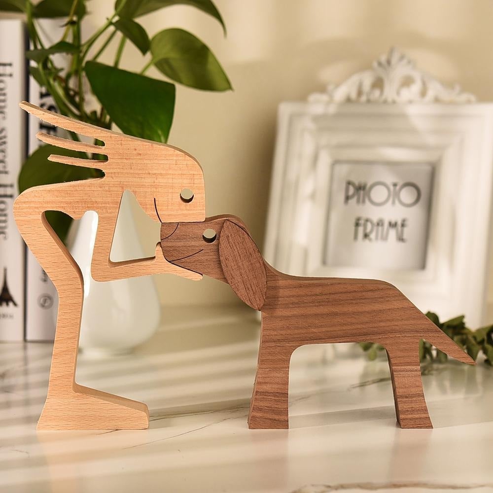 Unique Pet Dog Ornament - Handmade Love Token