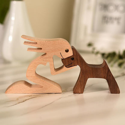Unique Handmade Dog collectible Figurine