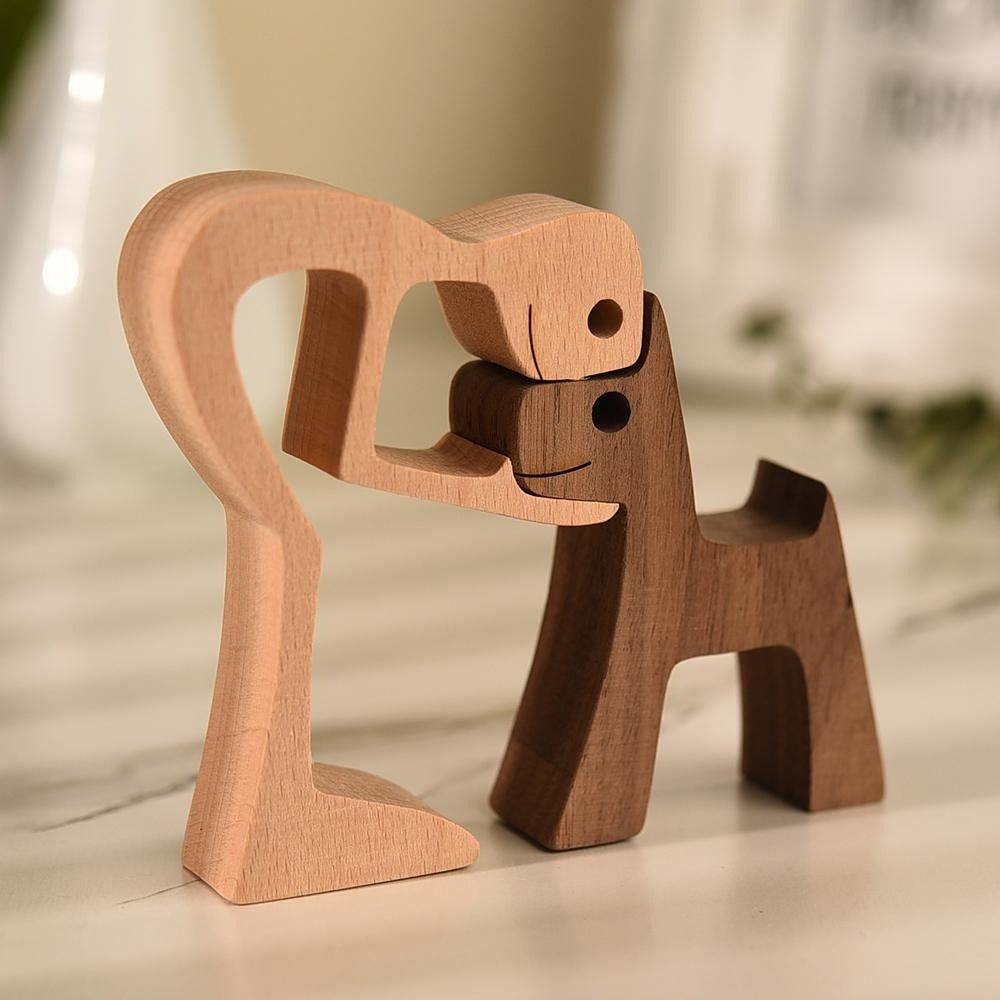 Unique Handmade Dog collectible Figurine