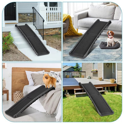 Portable Pet Step with Grip Surface